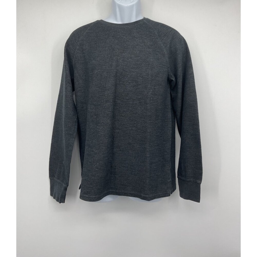 Goodfellow & Co Mens Gray Long Sleeve Shirt M Cotton/Poly Blend